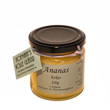 Ananas Kokos Fruchtaufstrich