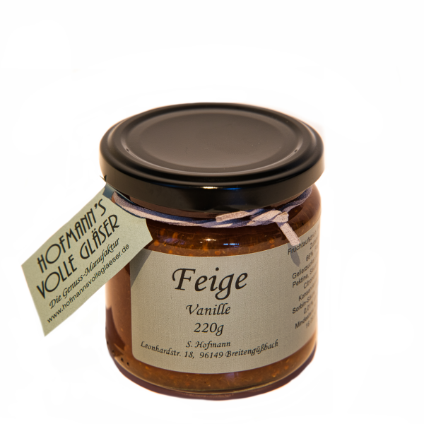 Feige Vanille Fruchtaufstrich